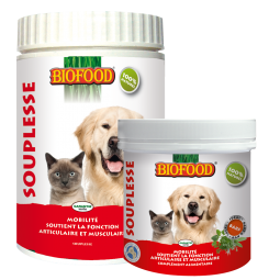 Biofood Souplesse pour chien et chat