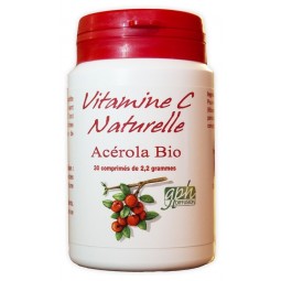 Vitamine C Naturelle - Acerola 1000 bio comprimés