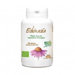Echinacéa Bio(Echinacea purpurea) Bio 200 gélules végétales