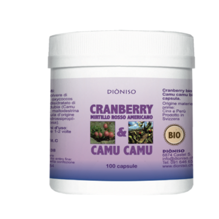Cranberry - Camu-camu 400 mg 100 gélules Bio