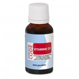Vitamine d3 Compte gouttes de 20 ml
