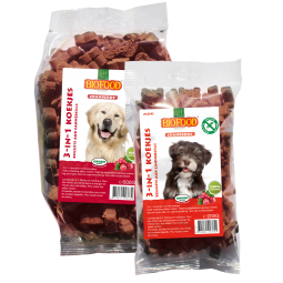 Biofood Biscuits 3 in 1 Canneberge /Cranberry  pour chien