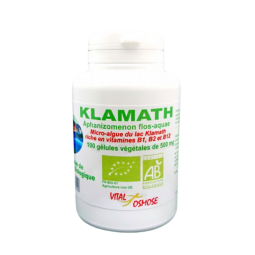 Algue AFA  - Klamath Bio 500 mg - 100 gélules