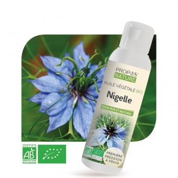 Huile végétale Bio de Nigelle(cumin noir)100 ml