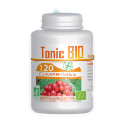 Tonic Bio 120 comprimés pour la forme physique et mentale